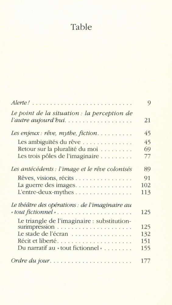 『La Guerre des rêves : Exercices d'ethno - fiction』 2