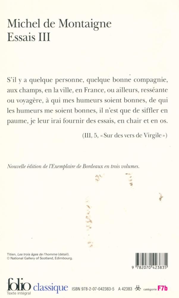 『Essais Ⅲ』 3