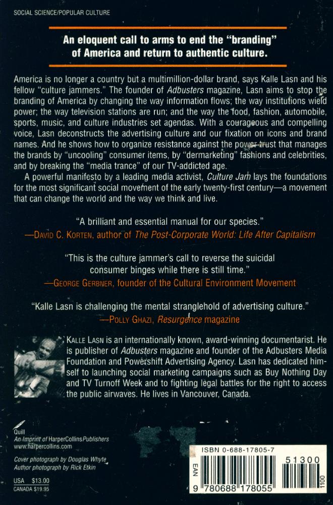 『Culture jam : the uncooling of America』 3