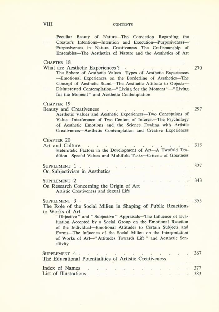 『THE FOUNDATIONS OF AESTHETICS』 5