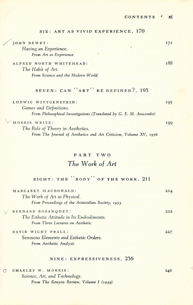 『A Modern Book of ESTHETICS : AN ANTHOLOGY』 4