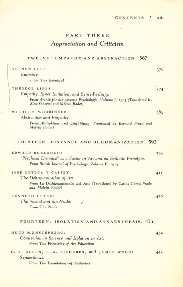 『A Modern Book of ESTHETICS : AN ANTHOLOGY』 6