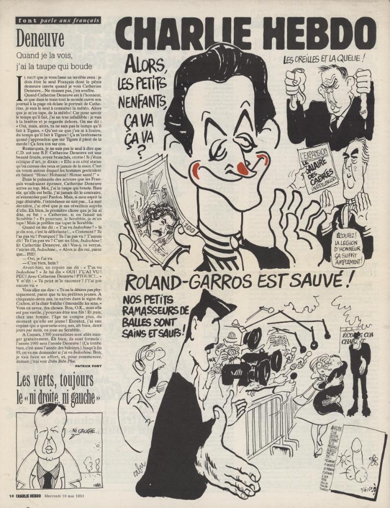 『CHARLIE HEBDO』 N° 47 mercredi 19 mai 1993 3