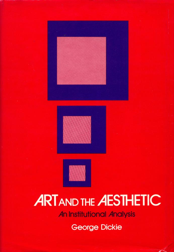 『Art and the Aesthetic: AN INSTITUTIONAL ANALYSIS』 1