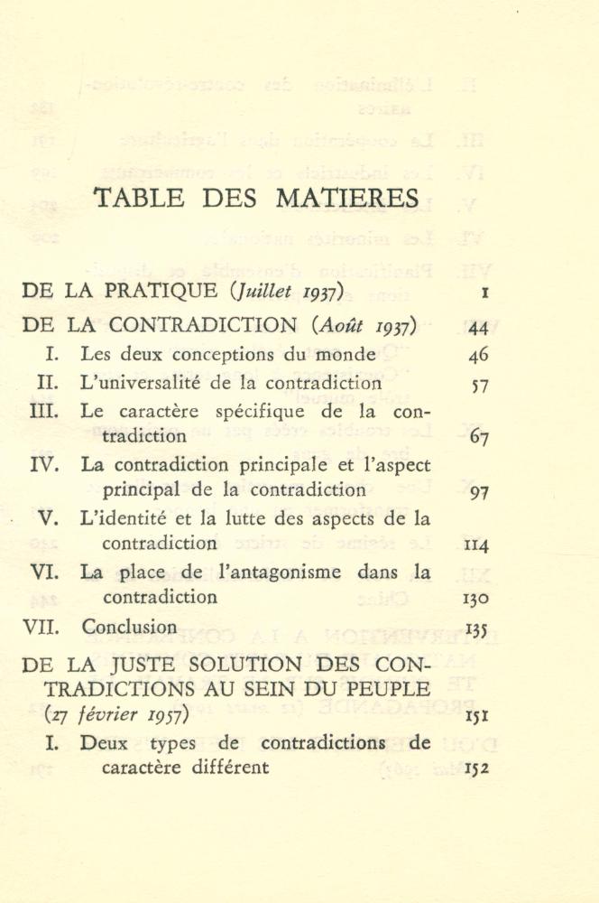 『MAO TSETOUNG CINQ ESSAIS PHILOSOPHIQUES』 2
