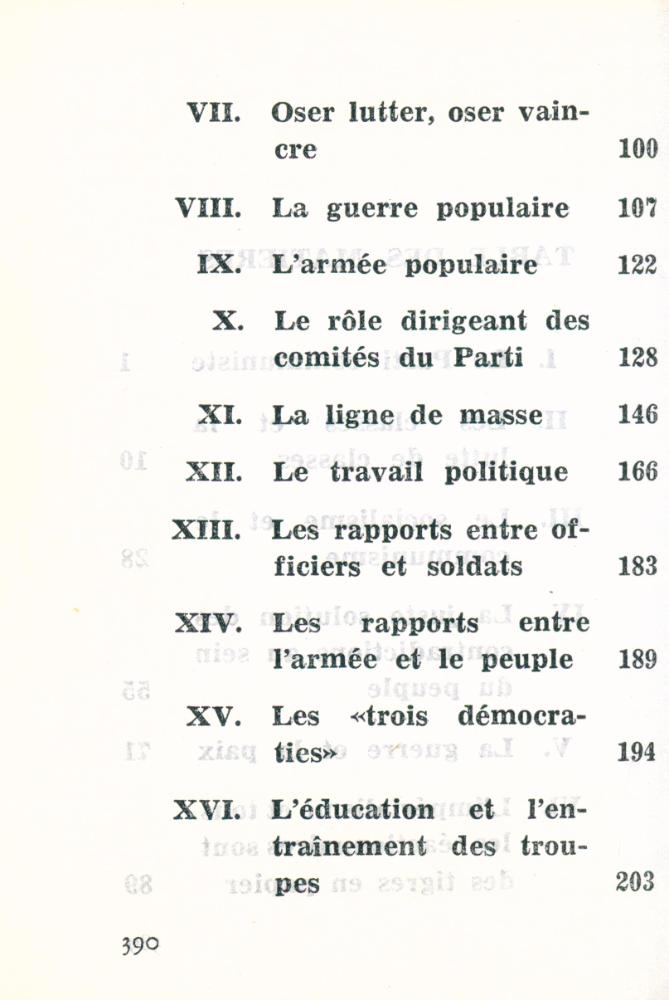 『CITATIONS DU PRESIDENT MAO TSETOUNG』 3