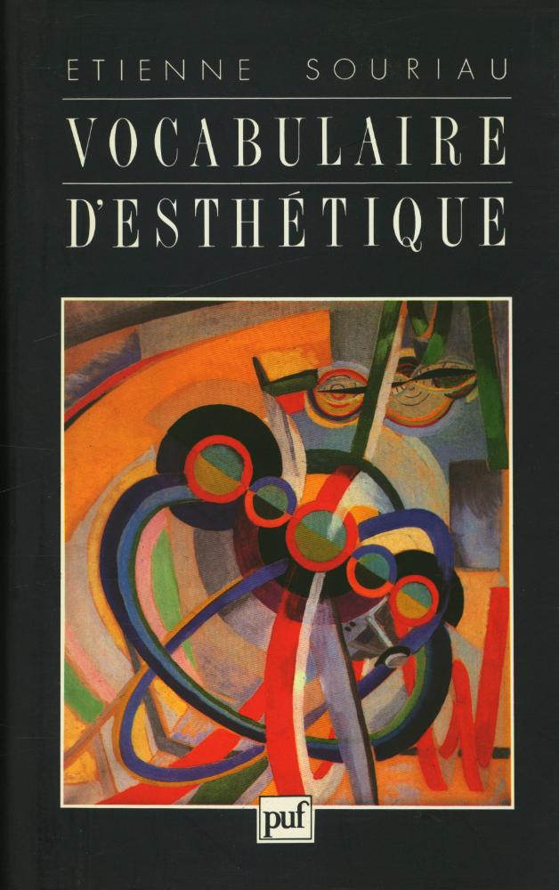 『VOCABULAIRE D'ESTHÉTIQUE』 1