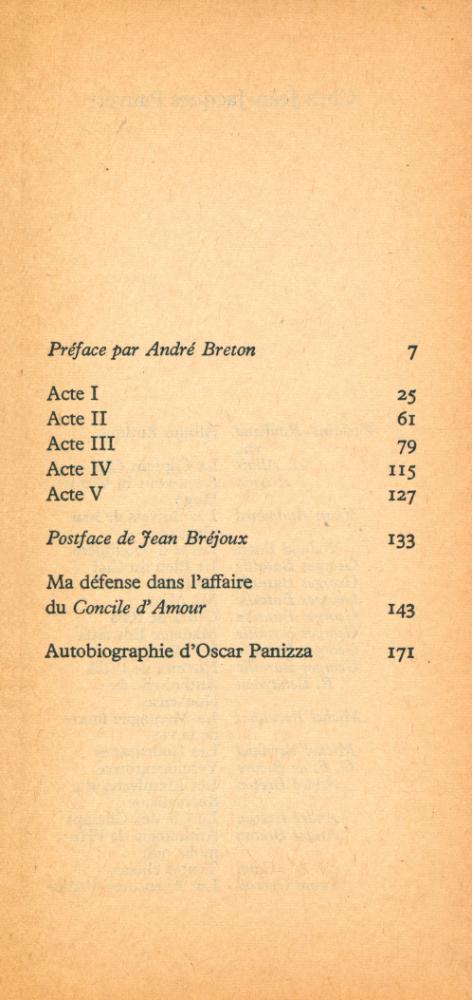 『Le Concile D'Amour』 2