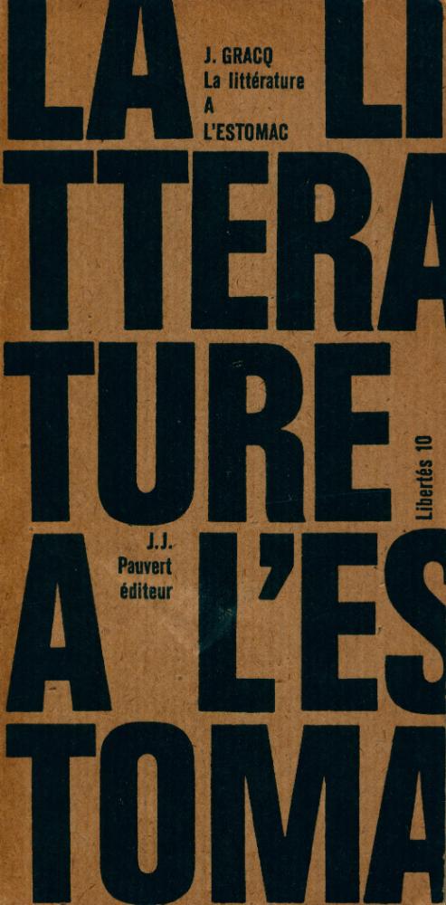 『La littérature à l'estomac』 1