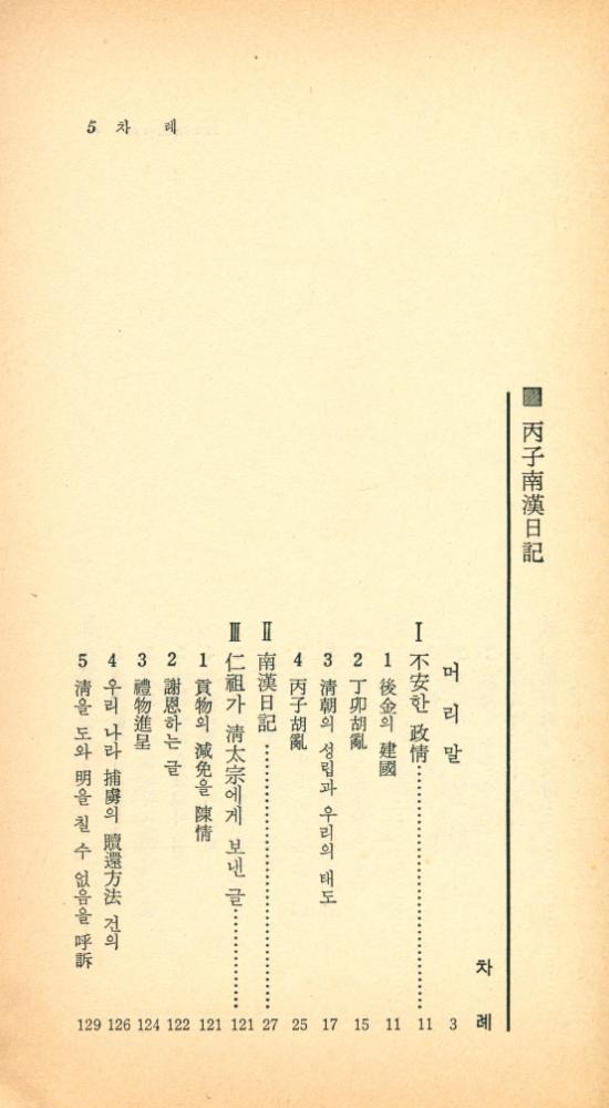 『瑞文文庫 259 - 丙子南漢日記(서문문고 259 - 병자남한일기)』 2