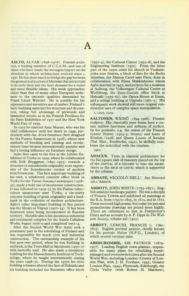 『THE OXFORD COMPANION TO ART』 2