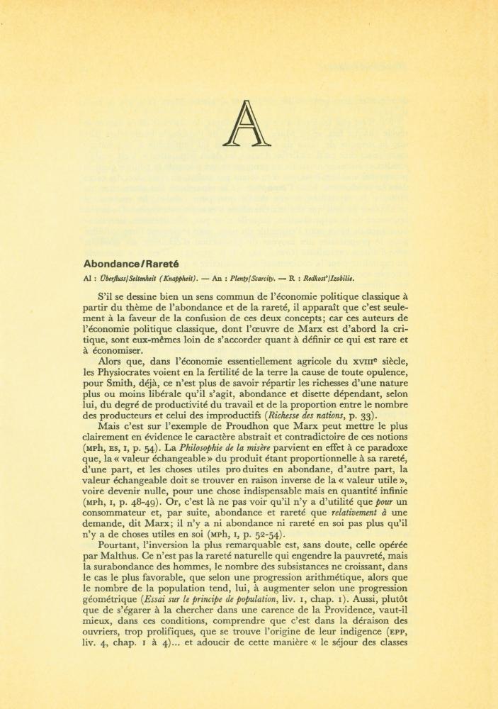 『DICTIONNAIRE CRITIQUE DU MARXISME』 2