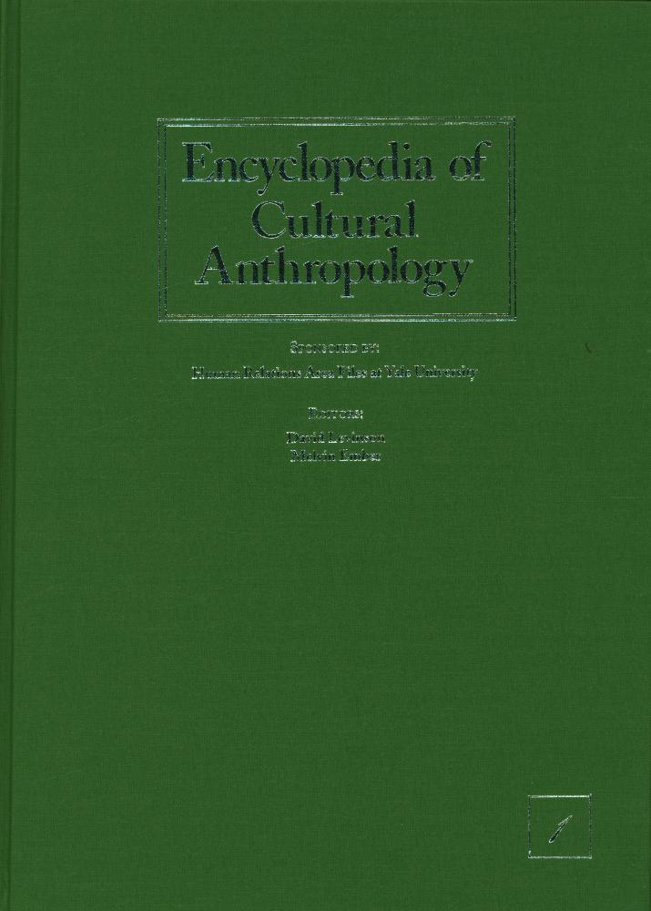 『Encyclopedia of cultural anthropology 1』 1