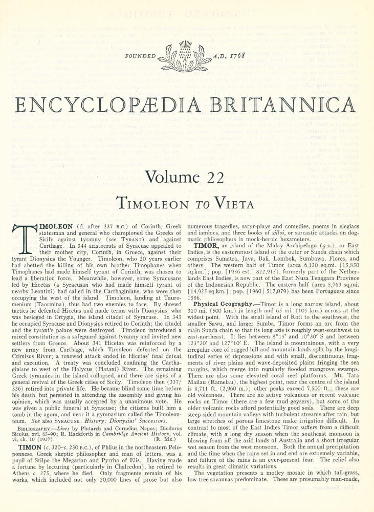 『ENCYCLOPÆDIA BRITANNICA : VOLUME 22』 3