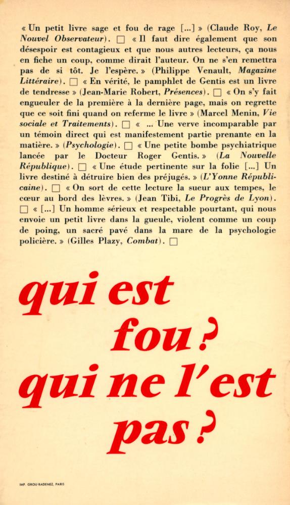 『Les Murs de l'asile』 3