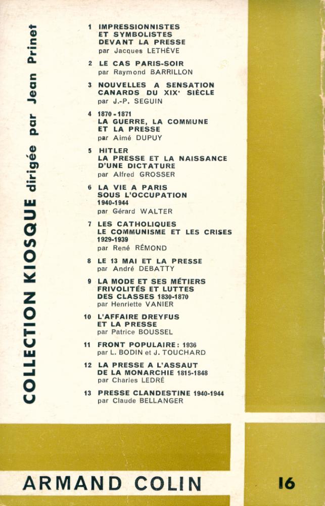 『LA CARICATURE ET LA PRESSE : sous la IIIe République』 4