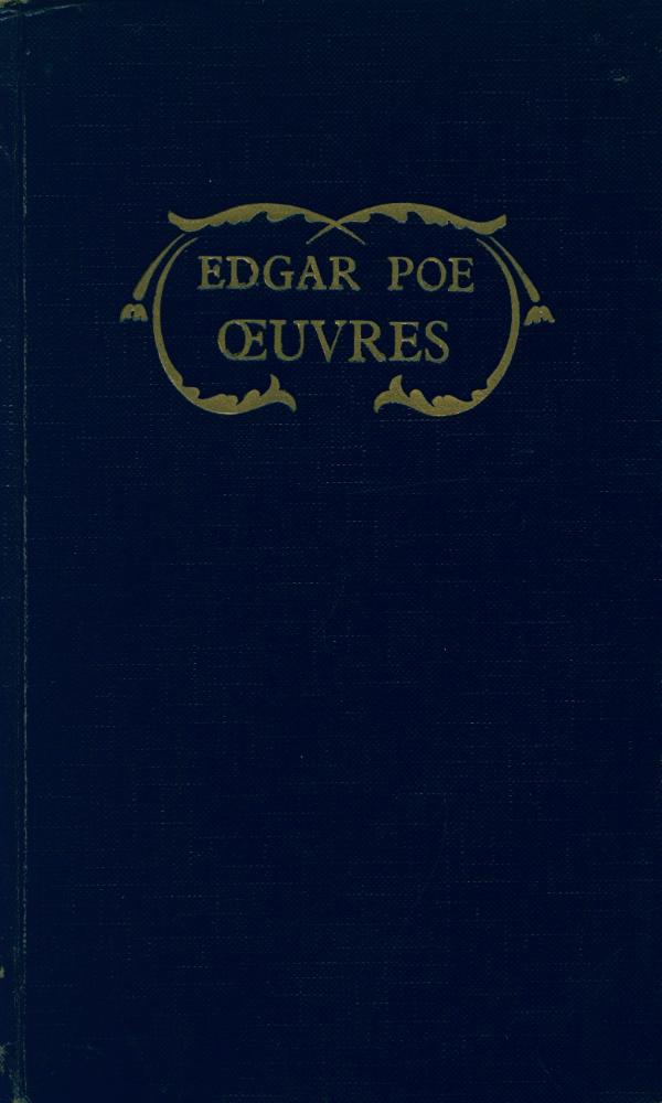 『ŒUVRES : Traduction Et Études biographiques DE CHARLES BAUDELAIRE』 1