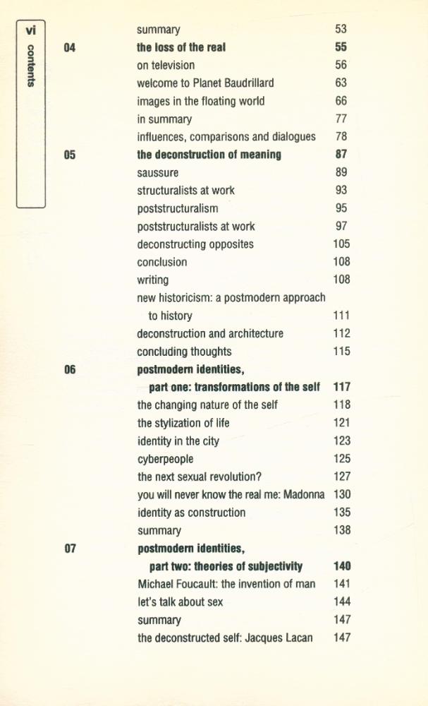『teach yourself - postmodernism』 3