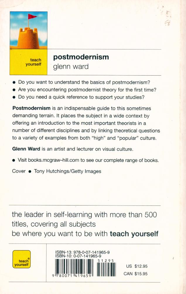『teach yourself - postmodernism』 5