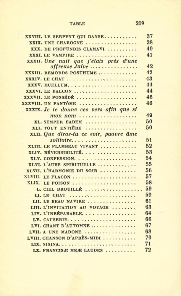 『LES FLEURS DU MAL』 3