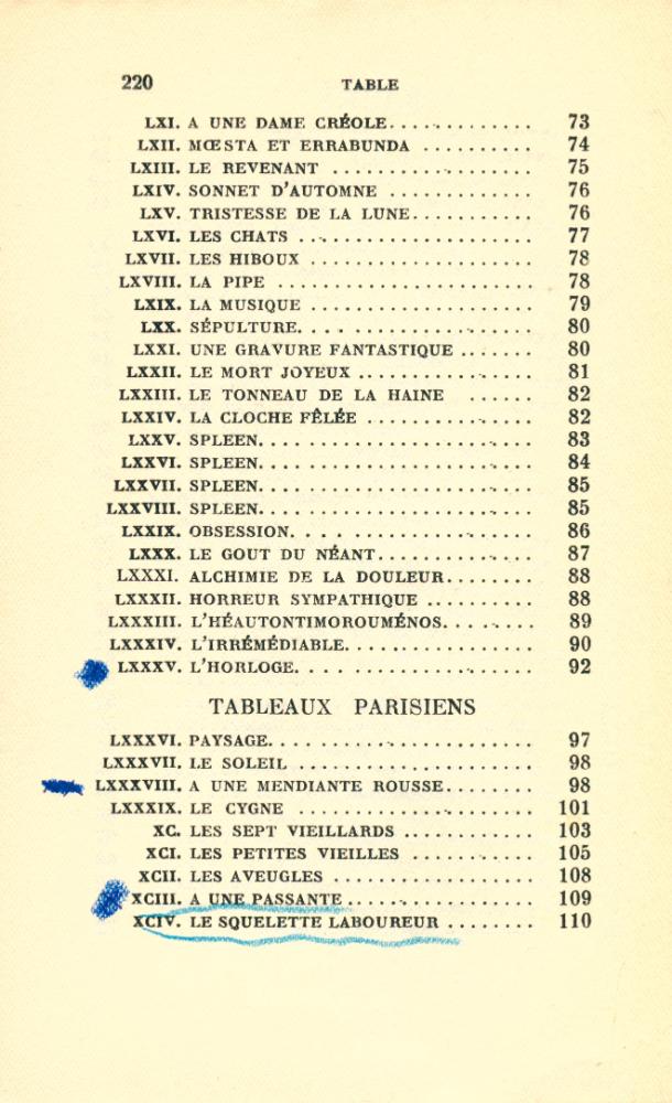 『LES FLEURS DU MAL』 4