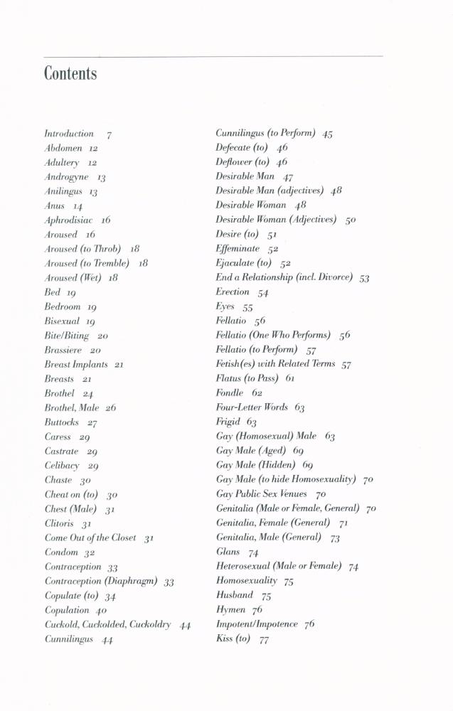 『The BALD - HEADED HERMIT AND The Artichoke : An EROTIC Thesaurus』 2