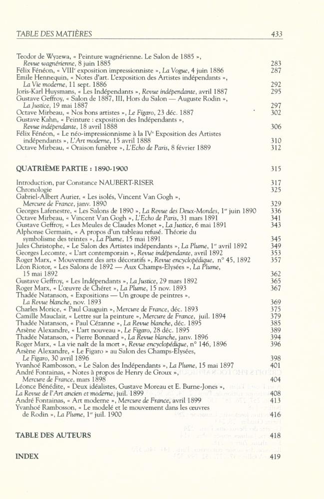 『LA PROMENADE DU CRITIQUE INFLUENT : ANTHOLOGIE DE LA CRITIQUE D'ART EN FRANCE 1850 - 1900』 4