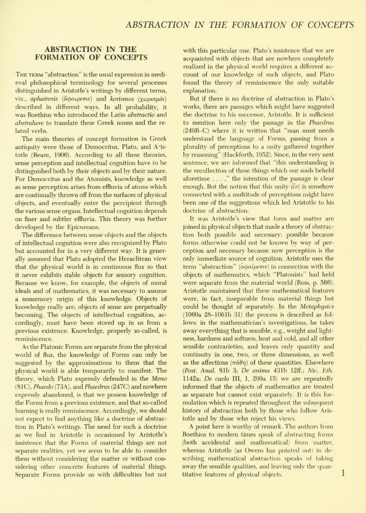 『Dictionary of the History of Ideas : Studies of Selected Pivotal Ideas :  Volume Ⅰ』 2