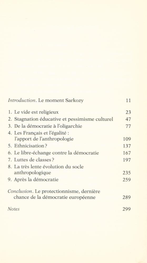 『Aprés la démocratie』 2