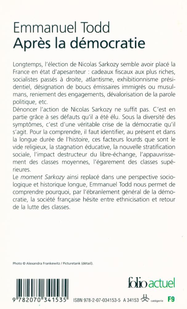 『Aprés la démocratie』 3