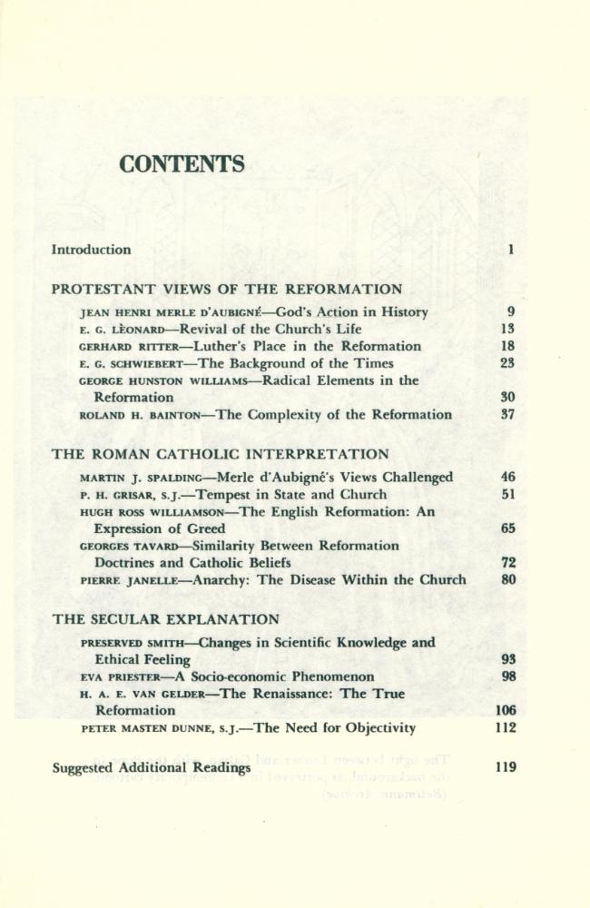 『EUROPEAN PROBLEM STUDIES - THE REFORMATION : Revival or Revolution?』 2