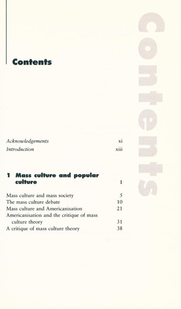『An introduction to theories of popular culture』 2