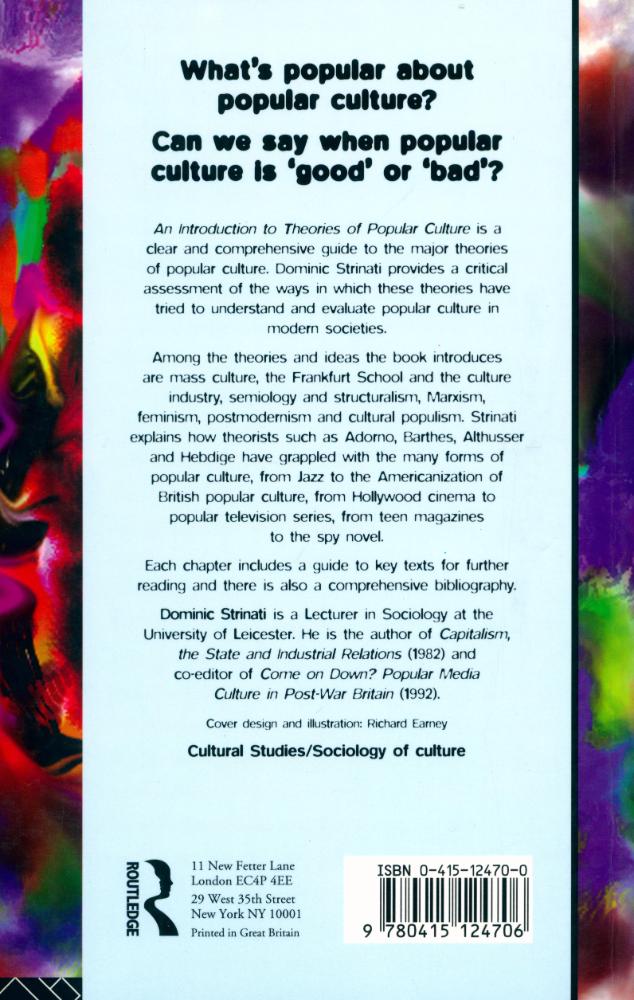 『An introduction to theories of popular culture』 6