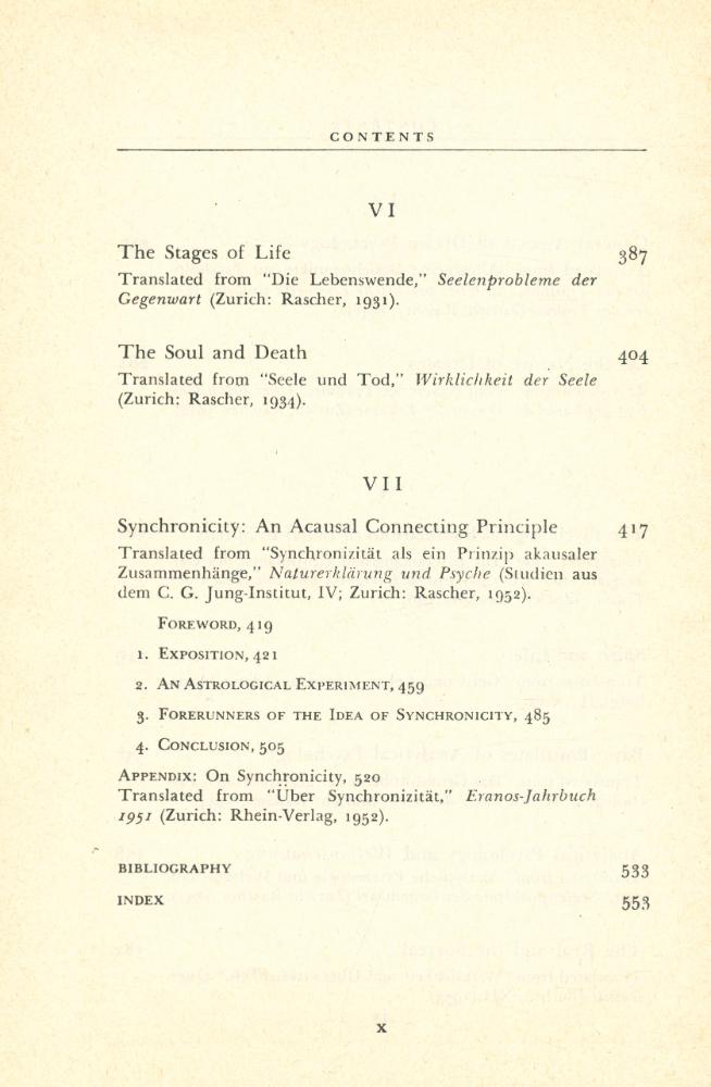 『Collected Works of C.G. Jung, Volume 8 - THE STRUCTURE AND DYNAMICS OF THE PSYCHE』 6