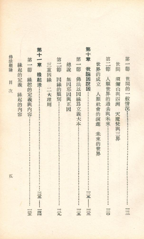 『佛法槪論』 6