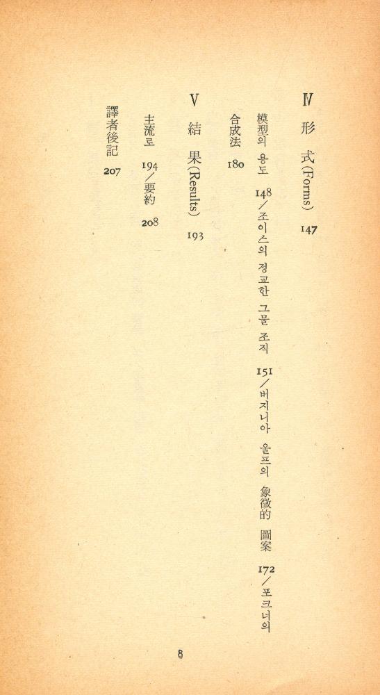 『三星文化文庫 187 - 現代小說과 意識의 흐름(삼성문화문고 187 - 현대소설과 의식의 흐름)』 3