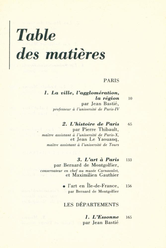 『Paris et sa région』 2