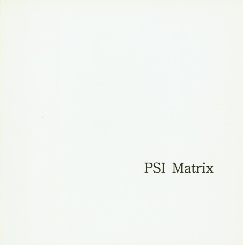 『2009 싸인디자인 : PSI Matrix』 1