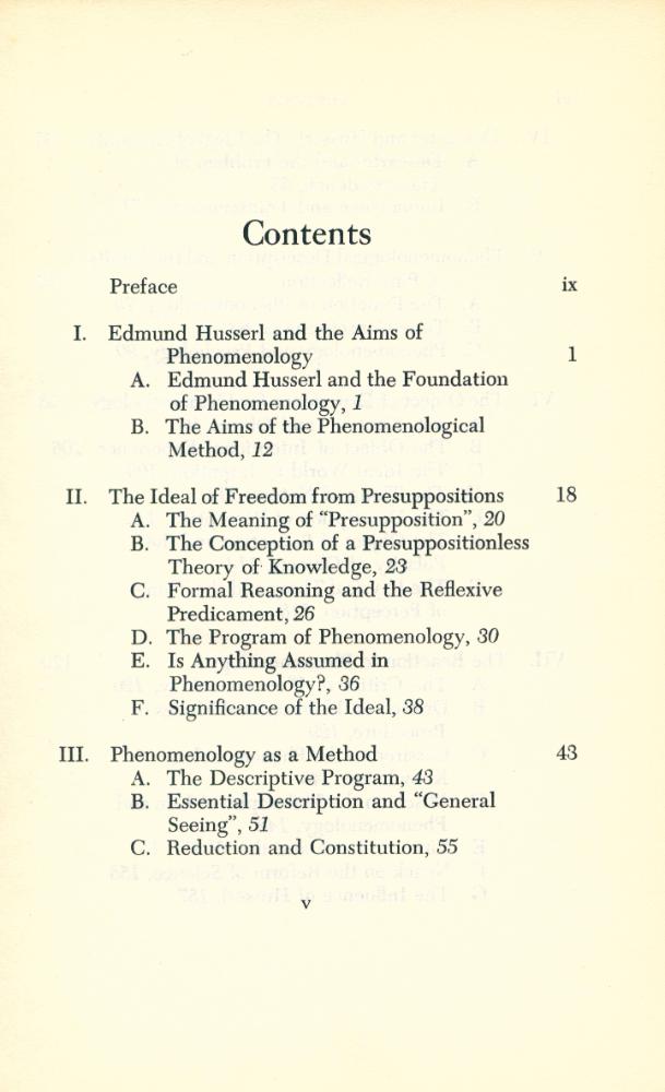 『THE AIMS OF PHENOMENOLOGY』 2