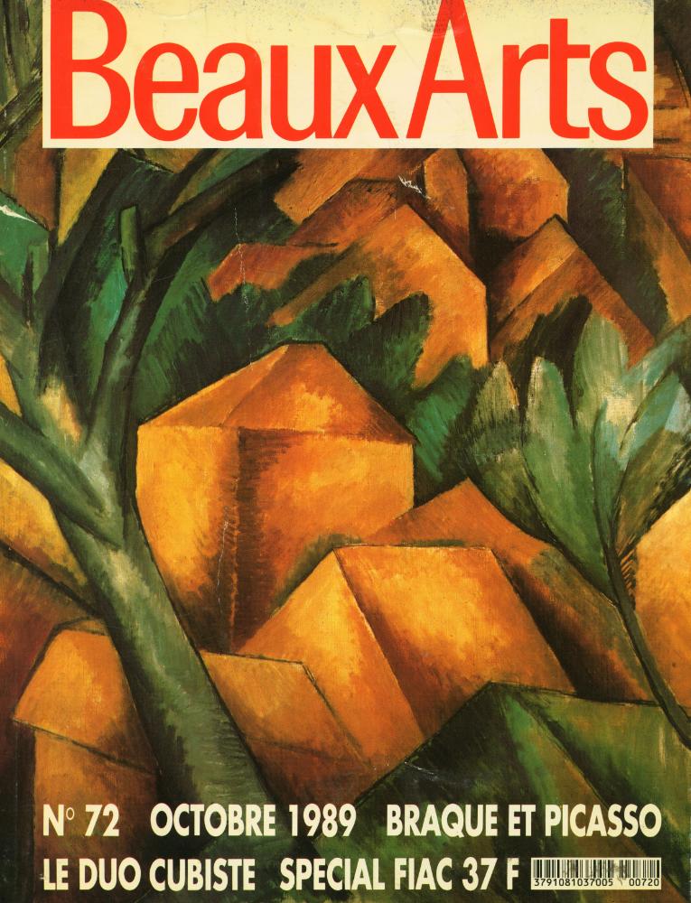 『Beaux Arts Magazine』 N° 72 OCTOBRE 1989 1