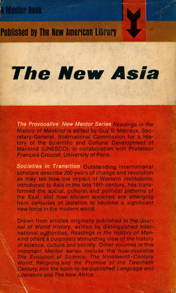 『THE NEW ASIA: READINGS IN THE HISTORY OF MANKIND』 4