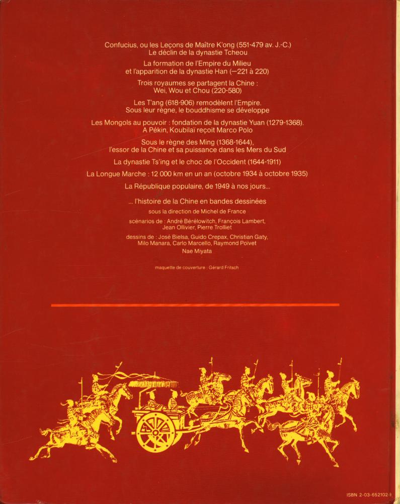 『histoire de la CHINE : de Confucius à nos jours』 4