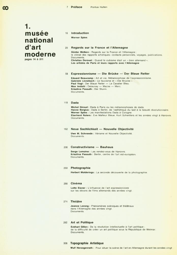 《paris - berlin, 1900 - 1933 : rapports et contrastes france - allemagne, 1900 - 1933, art, architecture, graphisme, littérature, objets industriels, cinéma, théâtre, musique》 2