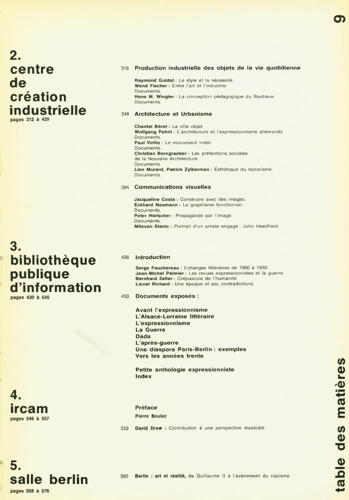 《paris - berlin, 1900 - 1933 : rapports et contrastes france - allemagne, 1900 - 1933, art, architecture, graphisme, littérature, objets industriels, cinéma, théâtre, musique》 3