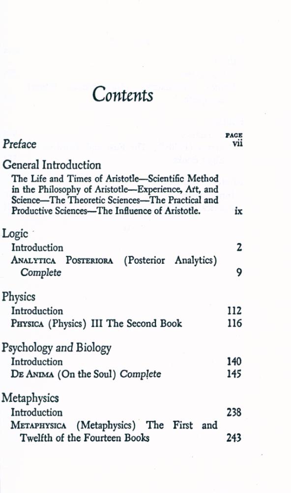 『Introduction to Aristotle』 2