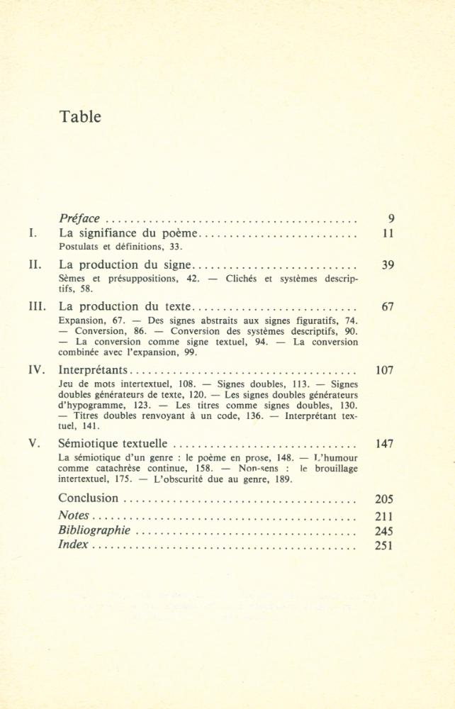『SÉMIOTIQUE DE LA POÉSIE』 2