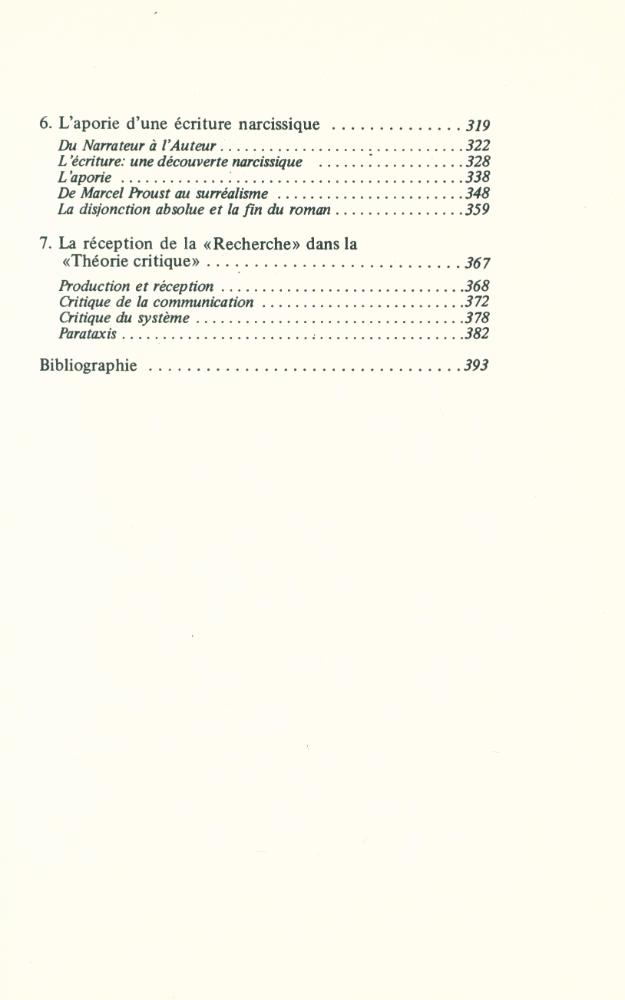 『L'AMBIVALENCE ROMANESQUE : Proust, Kafka, Musil』 3