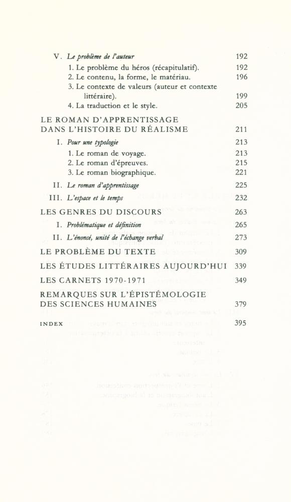 『ESTHÉTIQUE DE LA CRÉATION VERBALE』 3