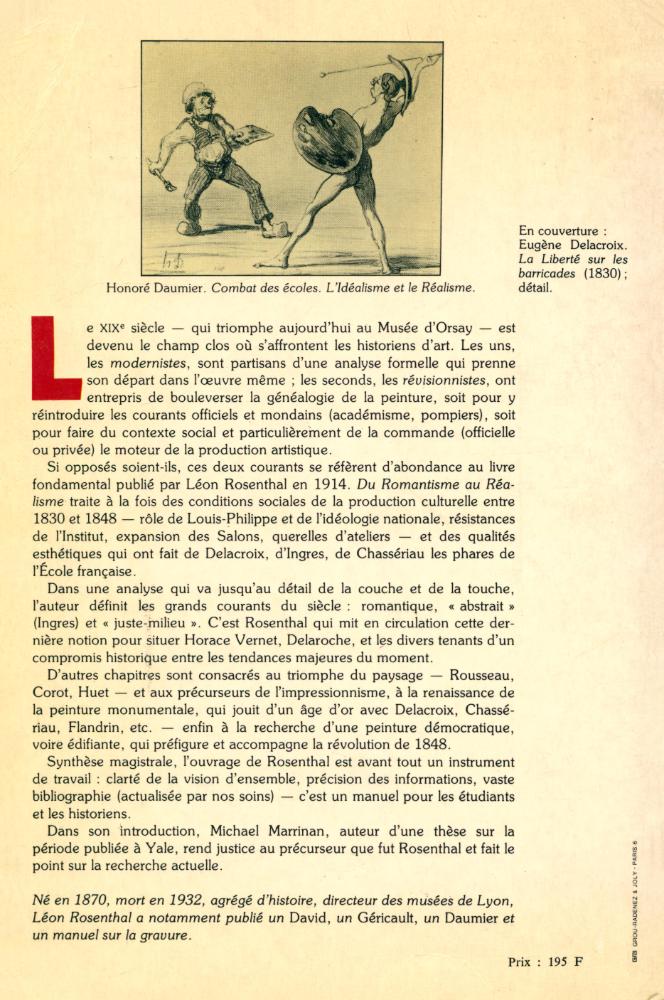 『Du romantisme au réalisme』 4