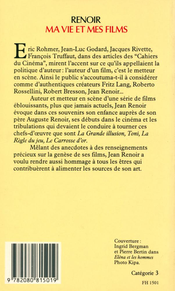 『MA VIE ET MES FILMS』 4